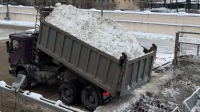 «Снежные» пункты Петербурга переработали более миллиона кубометров снега с начала зимы