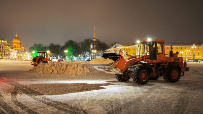 Александр Беглов: Дорожные и садовые службы работают в режиме повышенной готовности до конца новогодних и рождественских праздников