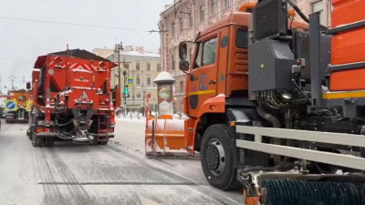 Евгений Разумишкин поручил коммунальным службам в первую очередь убирать тротуары у соцучреждений