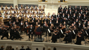 90-летний юбилей отметил художественный руководитель и главный дирижёр Академической капеллы Санкт-Петербурга, народный артист СССР Владислав Чернушенко