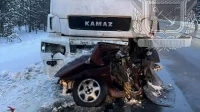 В Ленобласти водитель и пассажир «Киа» погибли в ДТП с КамАЗом