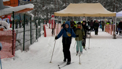 «Звездный лыжный поход» собрал более тысячи участников