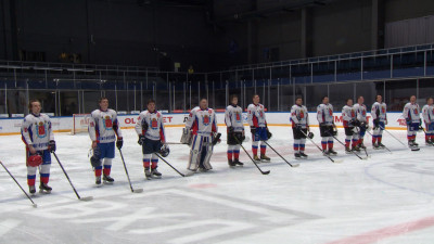 Сборная правительства Петербурга по хоккею обыграла команду вузов города в традиционном матче в преддверии Дня студента