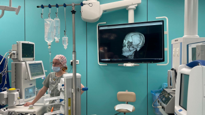 В НИИ имени Джанелидзе восстановили череп и глазницу пациента после огнестрельного ранения