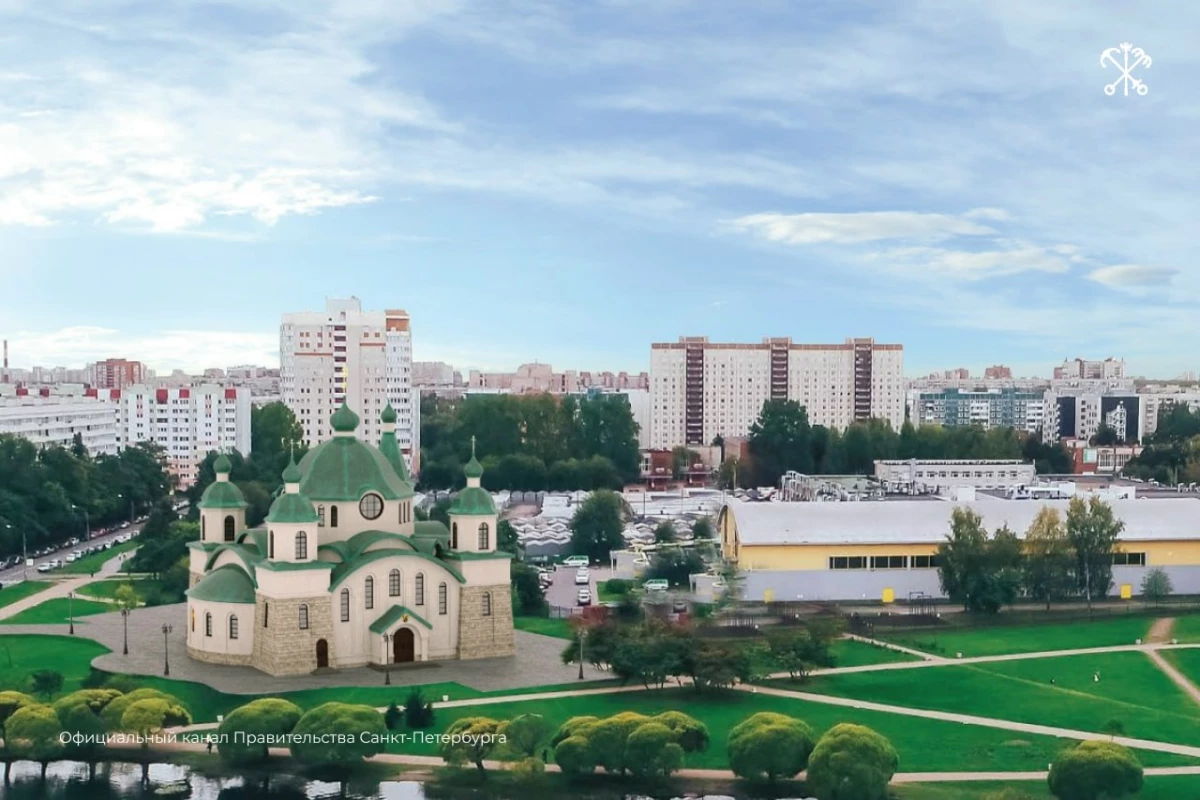 Храмовый комплекс подворья Антониево-Сийского монастыря построят в Калининском районе - tvspb.ru