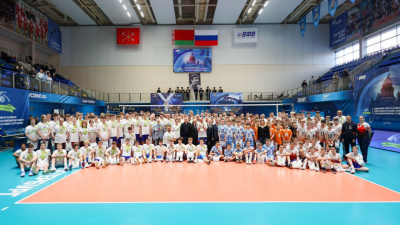 Александр Беглов: Волейбольный турнир в честь дня полного освобождения Ленинграда от фашистской блокады объединяет ветеранов спорта, силовых структур и юных спортсменов