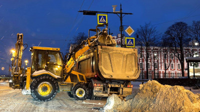 За сутки циклон «Фрэнсис» принес в Петербург почти 13 см снега