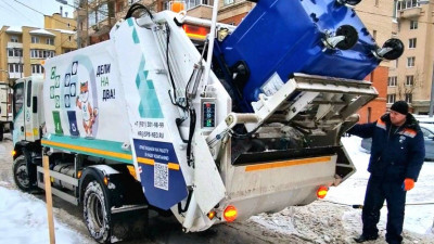 За новогодние праздники из Петербурга вывезли более 700 тыс. кубометров твердых коммунальных отходов