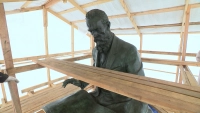 На Театральной площади отреставрировали памятник Николаю Римскому-Корсакову