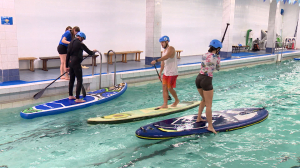 Готовь умение стоять на сапе — зимой: заниматься сапбордингом можно в любое время и любую погоду