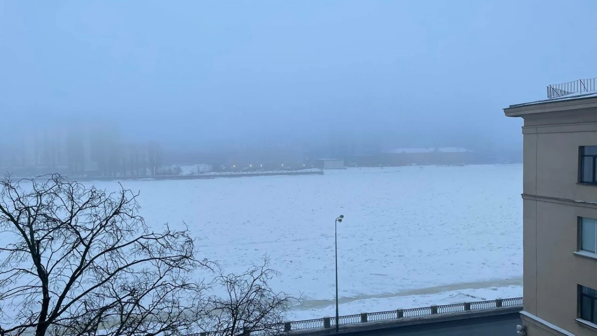 Петербург спрятался в тумане - tvspb.ru