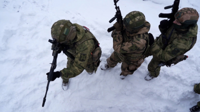 Спецназ Росгвардии отработал уничтожение диверсионных групп