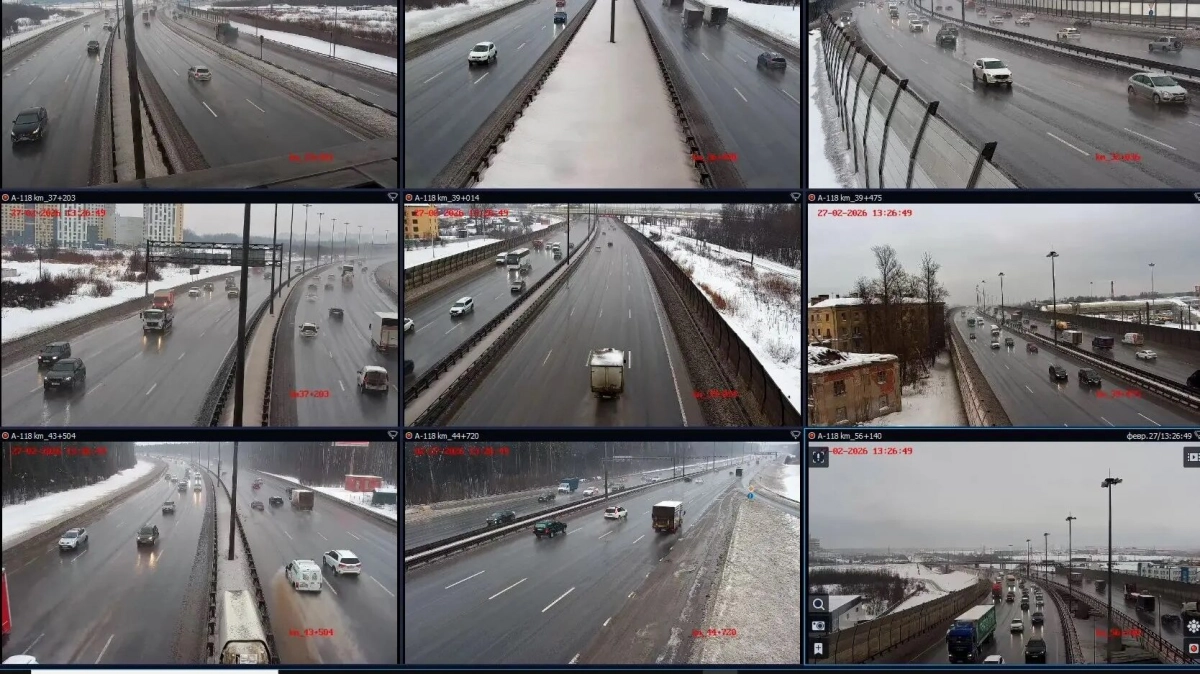 На КАД с начала снегопада использовали 840 тонн соли для обработки дороги - tvspb.ru