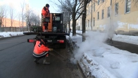 Специалисты показали, как готовят систему водоотведения Петербурга к весне