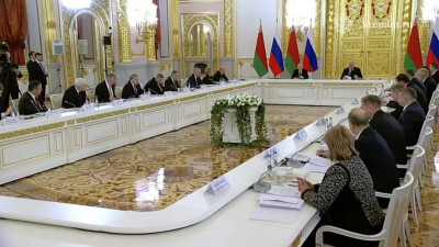 В Москве прошло заседание Высшего Государственного Совета Союзного государства