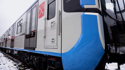 Второй поезд «Балтиец» вышел на обкатку в метро Петербурга