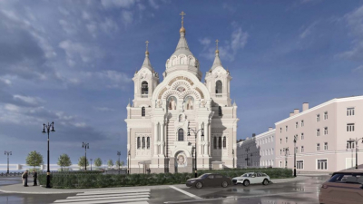 В комитете по градостроительству и архитектуре согласовали облик Храма Бориса и Глеба на Синопской набережной