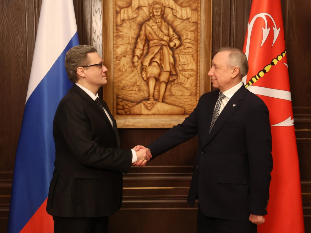 Александр Беглов: Петербург и Вологодская область активизируют взаимодействие для реализации совместных проектов в сфере торговли, промышленности, транспорта, науки, образования и культуры - tvspb.ru