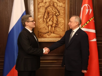 Александр Беглов: Петербург и Вологодская область активизируют взаимодействие для реализации совместных проектов в сфере торговли, промышленности, транспорта, науки, образования и культуры