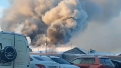 Горели мастерские на 1500 «квадратов»: в Парголово ищут причину мощного пожара