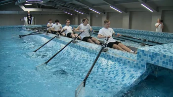 Николай Патрушев и Александр Беглов осмотрели новый спорткомплекс имени Александра Соколова