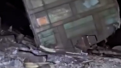 Массовая авария на перегоне в Хабаровском крае: 25 вагонов с углем сошли с рельсов — упало давление