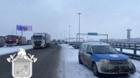 Пробка на внешнем кольце КАД: массовое ДТП с десятью авто перекрыло движение