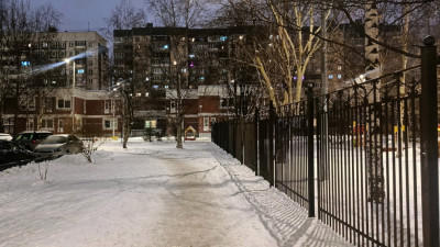 Александр Беглов: В жилом квартале у Юнтоловского лесопарка завершено строительство современной системы наружного освещения