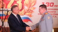 Александр Беглов вручил награды Правительства Санкт‑Петербурга командирам ЛенВО и 6-й гвардейской Ленинградской армии ВВС и ПВО ВКС РФ