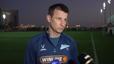 «Больше футбола, меньше бега»: Сергей Семак рассказал, как проходит второй сбор «Зенита»