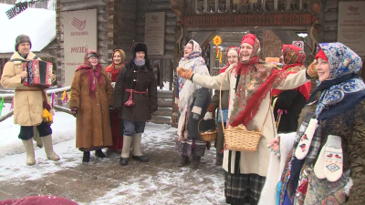 В усадьбе «Богословка» представили программу, посвящённую Масленице