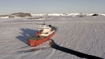 Первая советская станция Мирный в Антарктиде отметила 70-летие