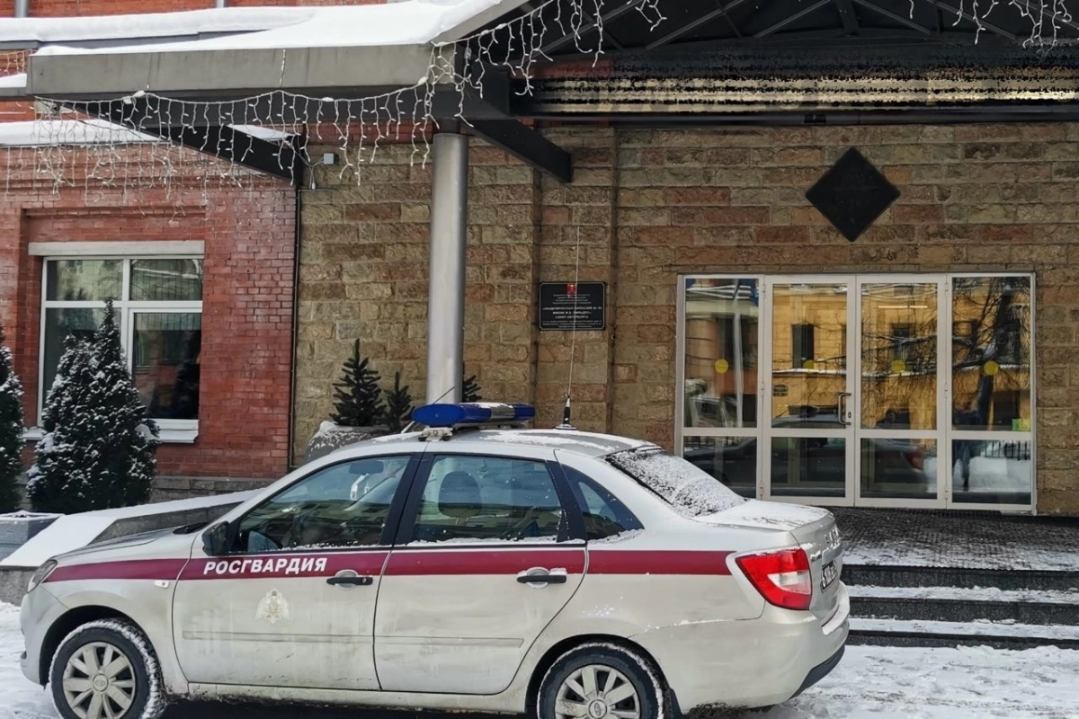 Невменяемую женщину, рвавшуюся в гимназию Петроградского района, увезли в психбольницу - tvspb.ru