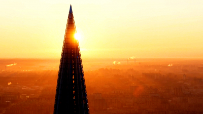 Лахта-центр или Пизанская башня: петербуржцы увидели необычный мираж на севере города