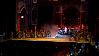 На Новой сцене Мариинского театра прошли первые показы оперы «Борис Годунов» Мусоргского