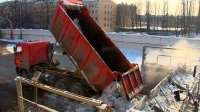 В Петербурге утилизировали уже полтора миллиона кубометров снега