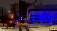 В здании бывшего кинотеатра «Комсомольский» произошел пожар