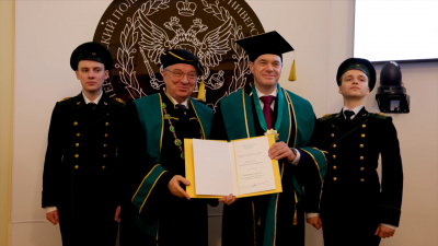 Алексей Мордашов стал почетным доктором Политехнического университета Петра Великого