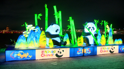 Сычуаньские фонари украсили Петербург к Китайскому Новому году