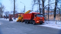 За неделю в Петербурге вывезли 120 тысяч кубометров снега