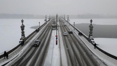 Штормовое предупреждение: Петербург накроет мощным снегопадом 26 февраля
