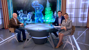 «Тайна глубины»: хрупкая красота на фестивале ледовых скульптур в Горном парке Рускеала