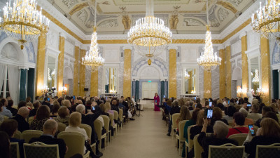 В Мраморном зале Константиновского дворца состоится музыкальный прием Международного фестиваля «Дворцы Санкт-Петербурга»