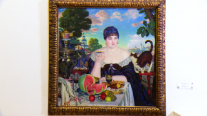 Картина дня. «Купчиха за чаем» Бориса Кустодиева