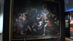 Отреставрированная картина Луки Джордано «Избиение младенцев» в Музее Академии художеств