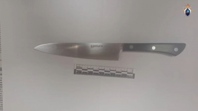 Появилось фото ножа, которым школьница пырнула учителя в Красноярском крае