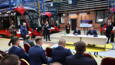 Четыре новых трамвайных маршрута появятся на юге Петербурга