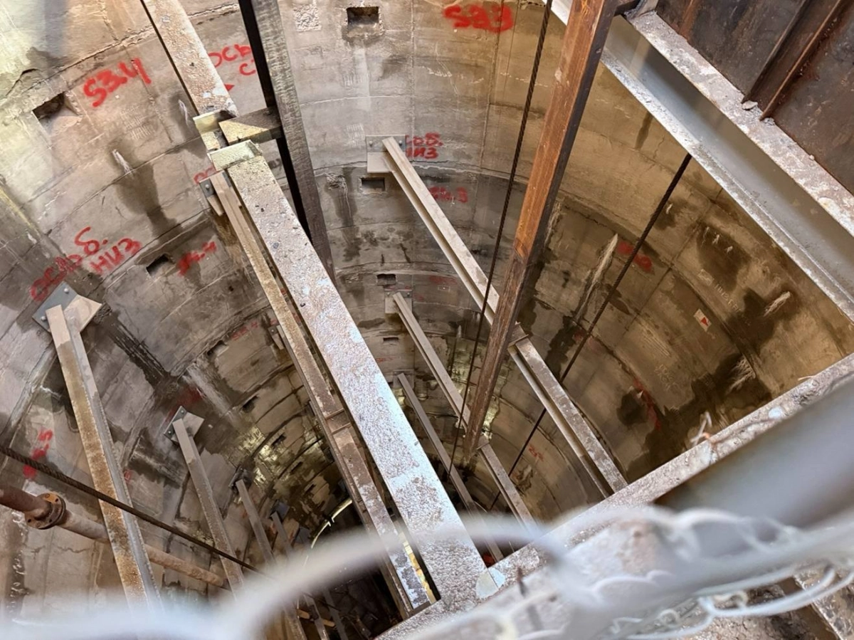 Петербуржцам показали ход работ в шахте станции «Броневая» - tvspb.ru