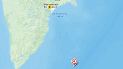 У берегов Камчатки произошло землетрясение магнитудой 6,5