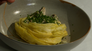 Полезный завтрак. Пицца-жюльен из трёх видов грибов